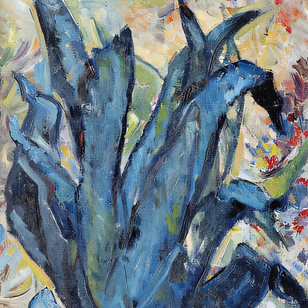 龙舌兰，1998年，布面油画，90×60厘米