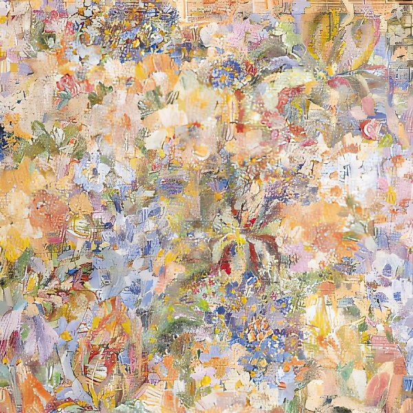 花之呼吸，1998年，布面油画，90×60