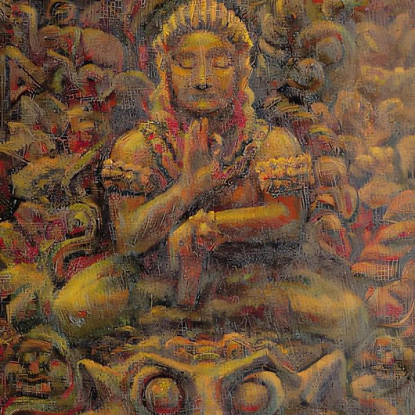 罗摩衍那，1998年，布面油画，90×60
