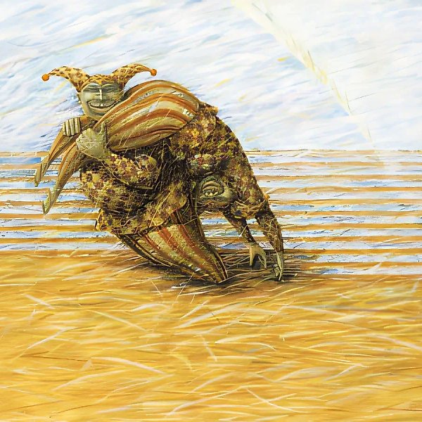 耕地，1998年，布面油画，70×90