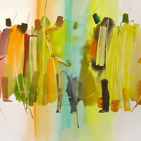 Sonnets, 1996, water-color, 35х50, $300
