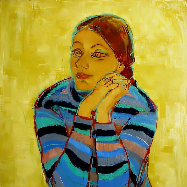 Lubochka., 1973, canvas, oil, 92х73 Author`s property