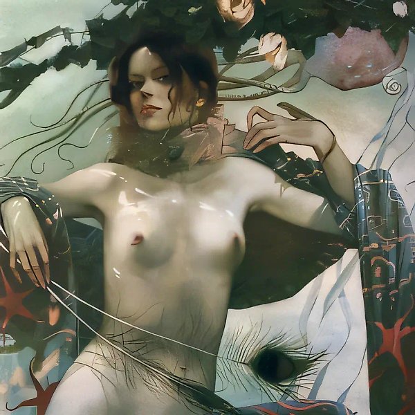Nature, 2000, oil on canvas, 65х65
