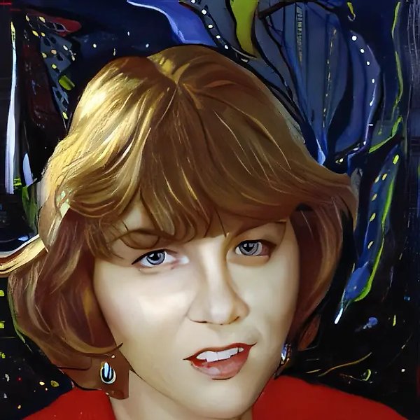 Portrait of E. Kovalenko, 2001, oil on canvas, 70x50