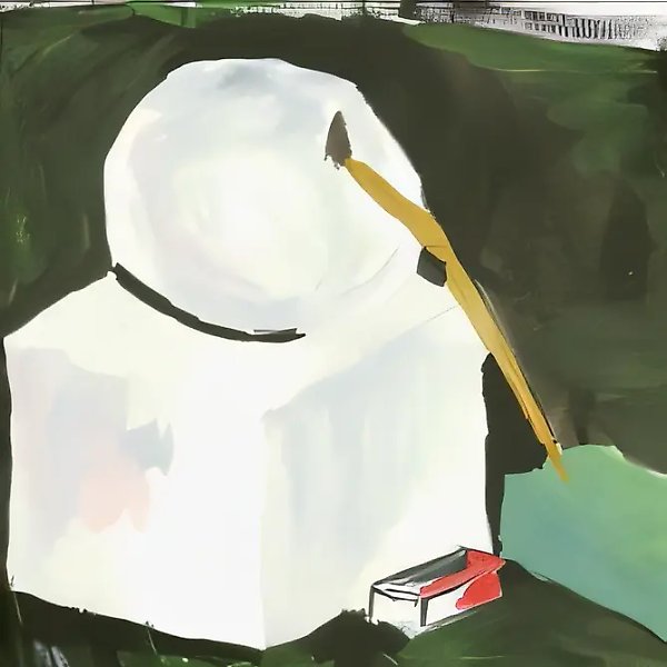 Натюрморт, 1999, доска, гуашь, 40x30