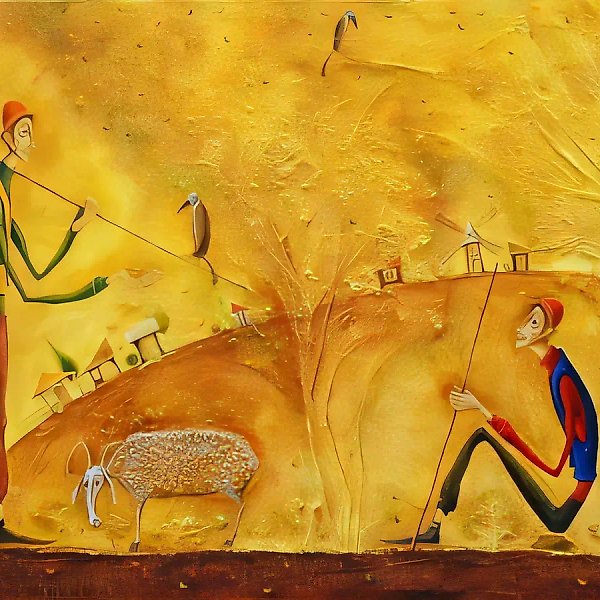 第二天,2000年,布面油画,100x125