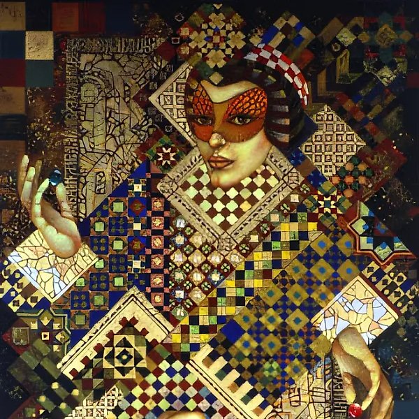 Карнавал цвета, 1999, холст, масло, 80х60 Частная коллекция. США