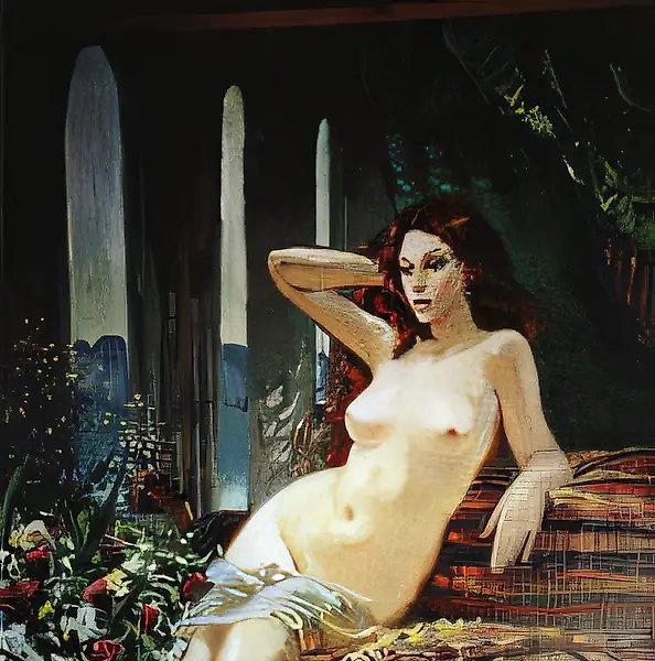 Понт Эвксинский, 1996, масло на холсте, 120x80. Частная коллекция, Москва