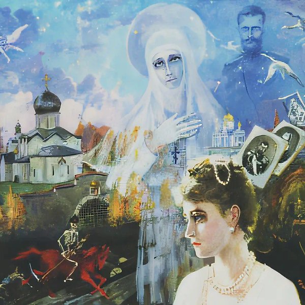 A. 奥兰斯卡娅。《仁慈公主伊丽莎白·费奥多罗芙娜》，1998年，布面油画，85×60厘米，$460