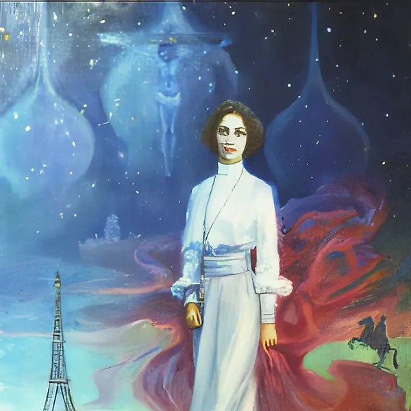 А. Оранская. Зинаида Гиппиус, 1999, холст, масло, 90х70, $350