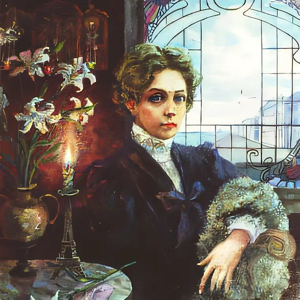 А. Оranskaya. Portrait, 0, oil on canvas,