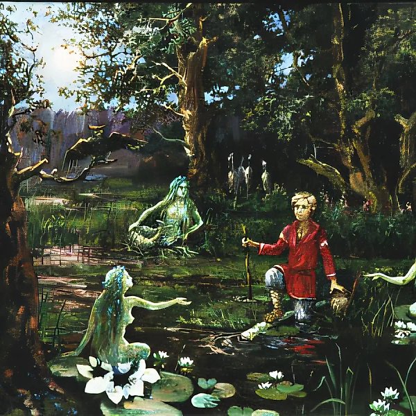 А. Оranskaya. Charus (forest bog). On Melnikov-Pechersky, 0, oil on canvas, 70х60