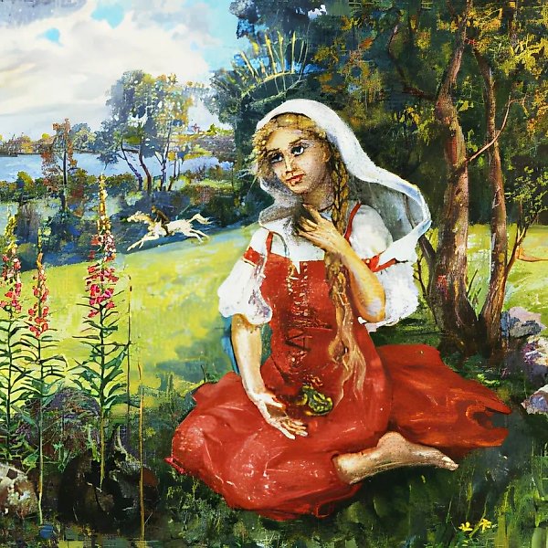 А. Оranskaya, 0, oil on canvas,