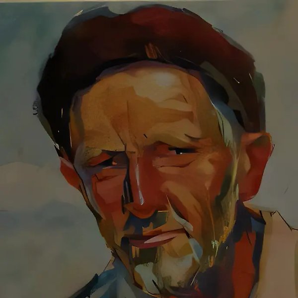Кубанец, 1950, бумага, гуашь, 20x25