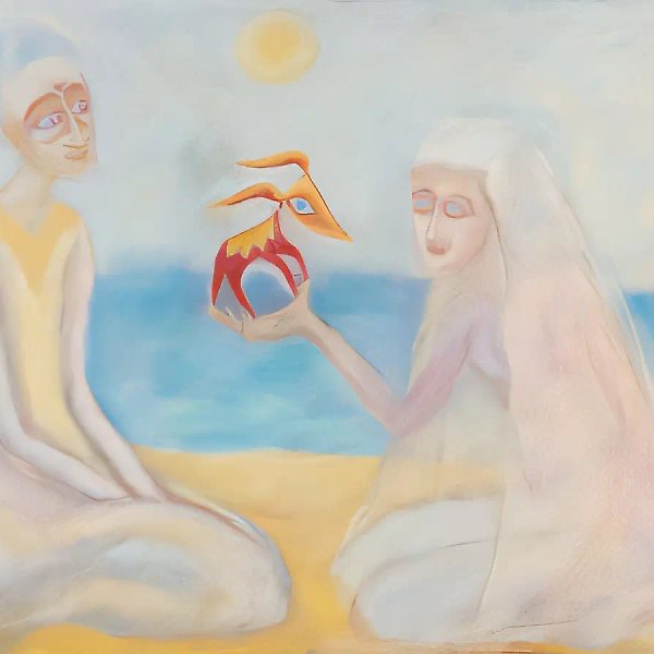 Present, 1998, paper, pastel, 50x60