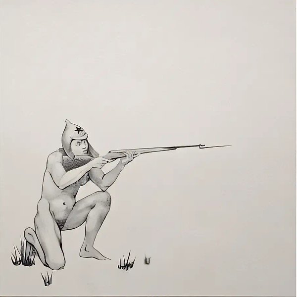 Ужасы зимней спячки 1, 2009, масло на холсте