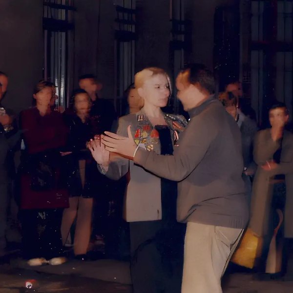 Walse, 2001, documentation of performance, Berlin,