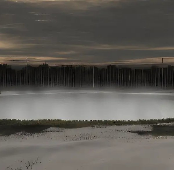 the lake, 2007, videoinstallation (11 min., looped),   sound- James Welburn & Carlo Krug