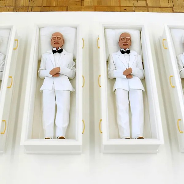 Энди, Энди..., 2006, объект, смешанная техника, 115x30x40