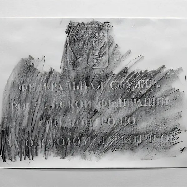 Фроттаж, 2009, графит, маркер, 60x80 см