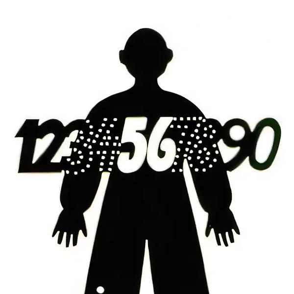 Нумерация, 2006, эмаль на стали, в:41,7 ш:30,7 г:22,9 см