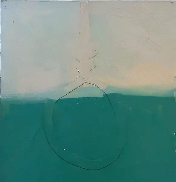室内片段，1989年，综合材料，123x79厘米。Rīgas画廊藏品。