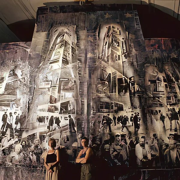 Towers of New York, 2002. Installation. State Russian Museum, Saint Petersburg
