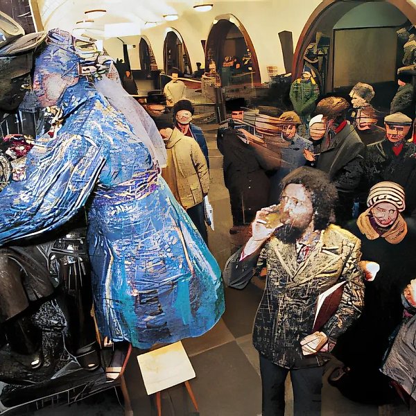 Подземная свадьба., 1993, Перформанс.,   Станция метро Площадь Революции. Москва, 1993.