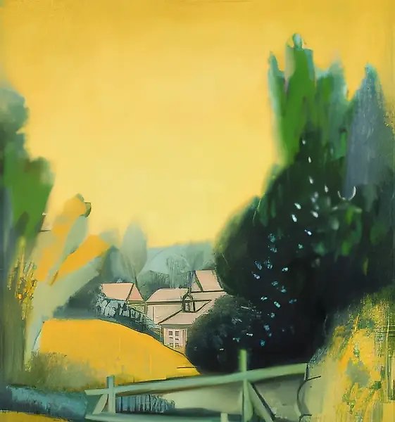 Золотой лесник, 1997, масло на холсте, 116x73