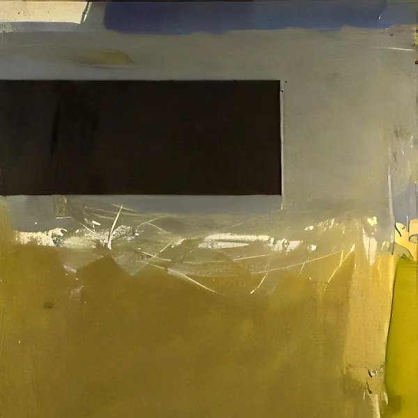 Black strip, 1989, canvas, oil, 100x80