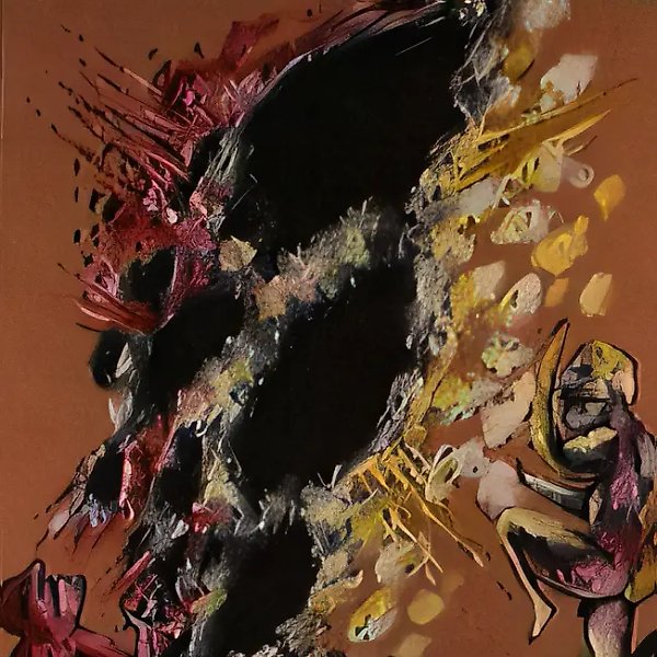 云,1990年,纸本,油画,90×60