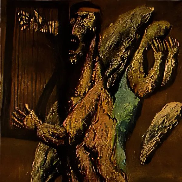 Псалом N 69, 1989, холст, масло, 200х150