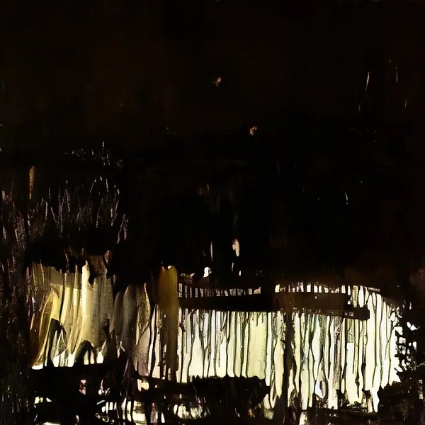 Ночь, 1990, холст, масло, 150х120
