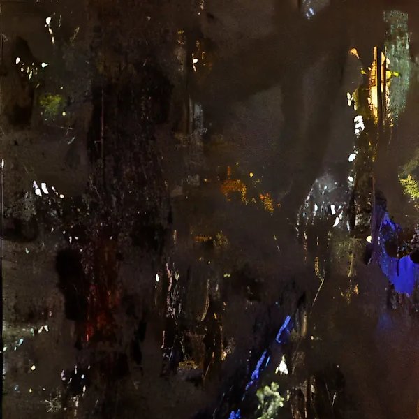 Пьета, 1990, холст, смешанная техника, 146х114
