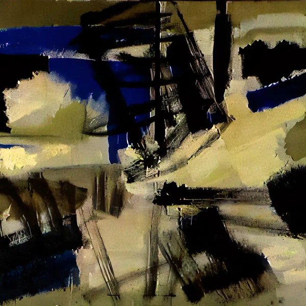Композиция, 1990, холст, масло, акрил, 112х160