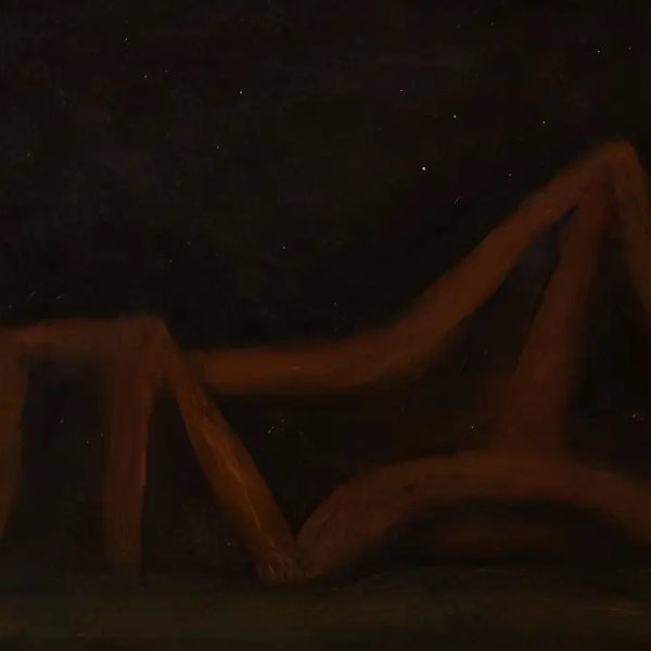 Composition, 1982, canvas, oil, 55x90