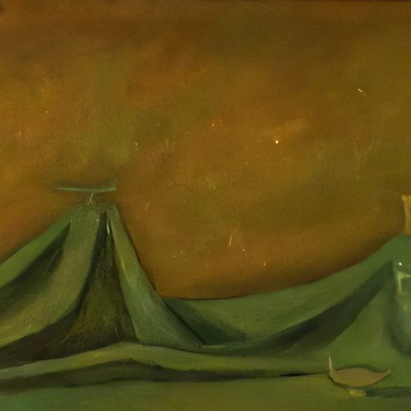 Composition, 1981, canvas, oil, 48x83