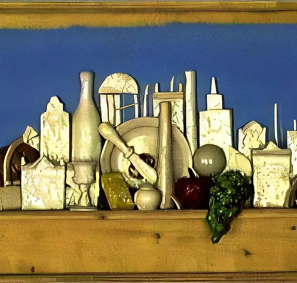 Урожайный год, 1991, керамика, темпера, дерево, 63х128