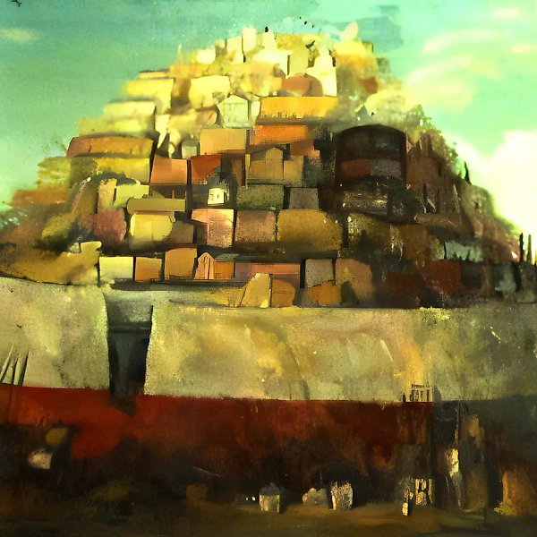 На мели, 1989, холст, масло, 124х170