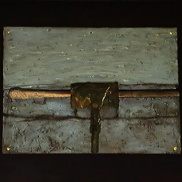 Зимний крест, 1989, смешанная техника, 80х100