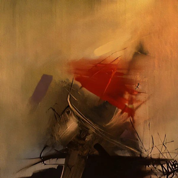 Фантом, 1988, холст, масло, 70х70
