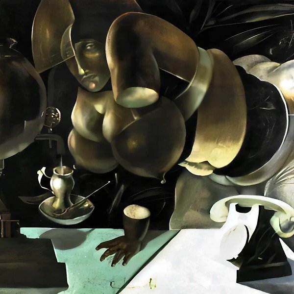 Чаепитие II, 1992, холст, масло, 80х100