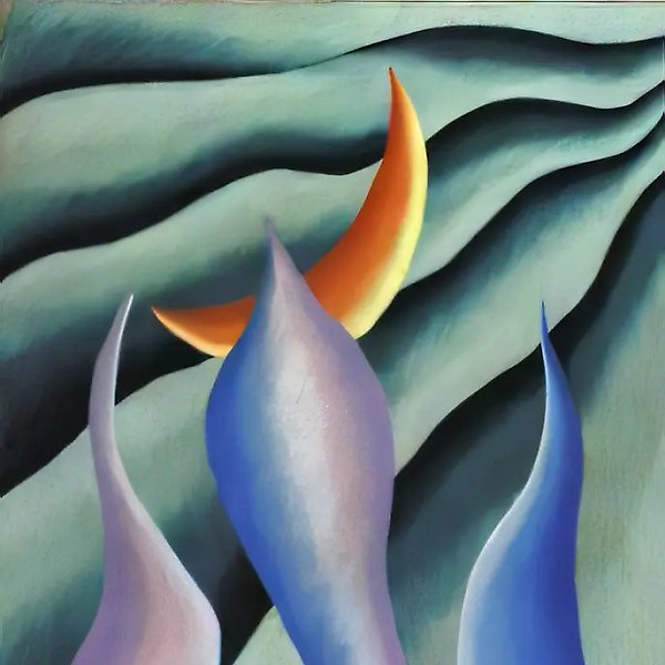 Faith, 1990, cardboard, gouache, pastel, 100x80. Author`s property