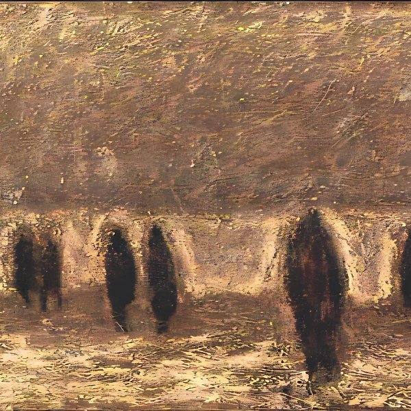 Люди у моря, 1986, холст, масло, 60x80