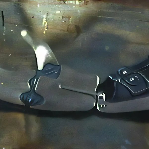 Without a Title, 1991, metal, parquet varnish, oil, 62x94