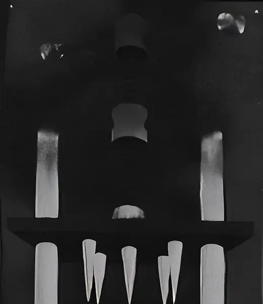 Without a Title, 1991, metal, parquet varnish, oil, 120x80