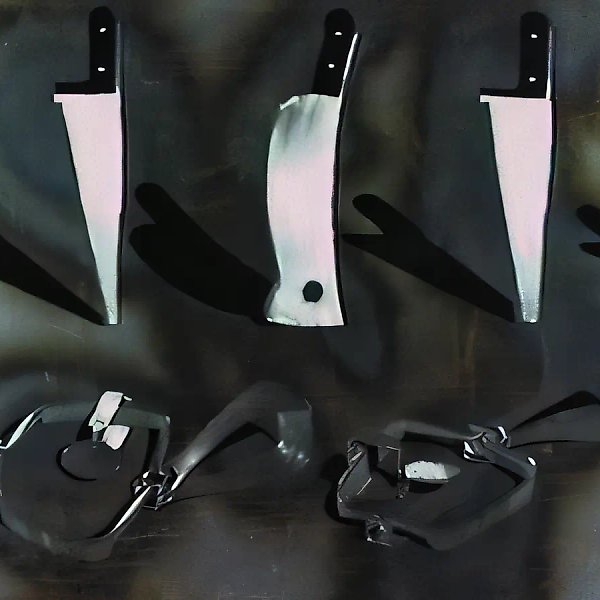 Without a Title, 1991, metal, parquet varnish, oil, 130x150