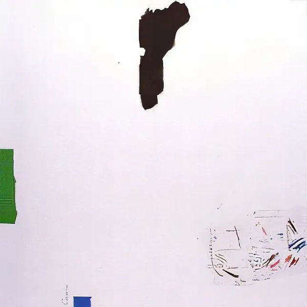 Из серии "Несущественное". Лист 138, 1992, бумага, смешанная техника, коллаж, 76х56