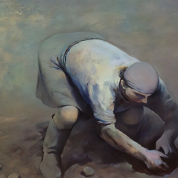 Песня, 1990, холст, масло, 140х150 Собственность галереи "СТАНБЕТ". Москва