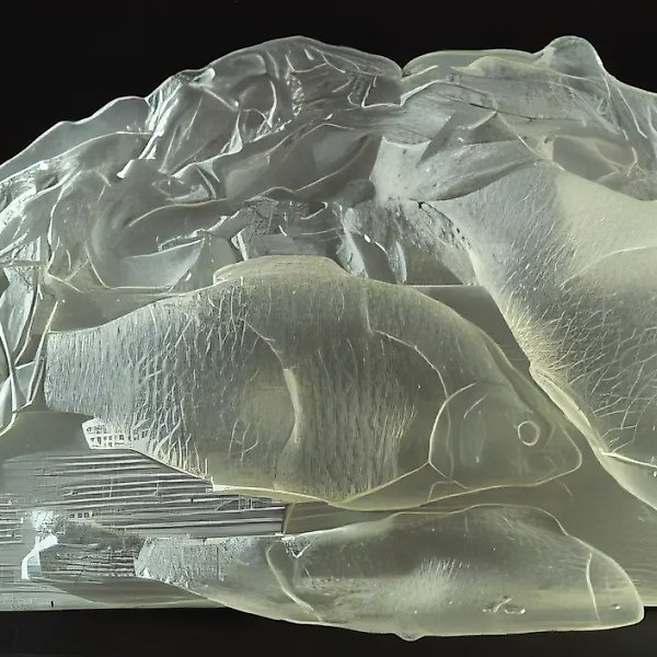 Голландский натюрморт, 1990, моллирование, хрусталь, 48х35 Собственность Всероссийского музея декоративно-прикладного и народного искусства.
Москва.